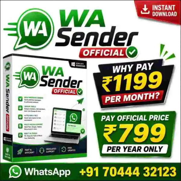 WA Sender Official